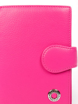 LACCOMA обложка для авто документов LA-3090-фуксия натуральная кожа  фото 3