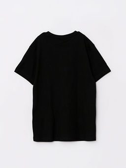 Bisiklet Yaka Basic K?sa Kollu Pamuklu Erkek ?ocuk Ti??rt - Waikiki фото 2