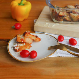 Блюдо фарфоровое для подачи Magistro «Церера», 18.2×16.3 см, цвет белый