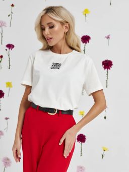 Базовая футболка 95% хлопок, 5% эластан (197-41)