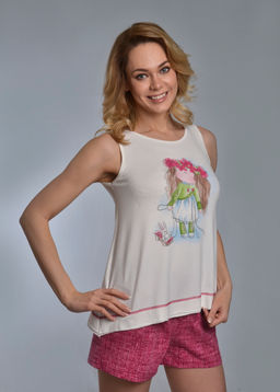 Комплект с шортами АНИТА (розовый №19) - Ивановская трикотажная компания фото 3