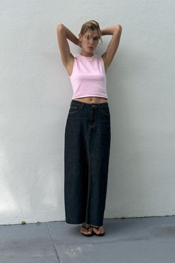 COTTON CROP TOP - Zara фото 24