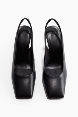 Salones destalonados con puntera cuadrada - H&m фото 4