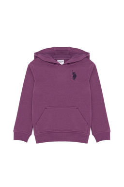 Фиолетовая толстовка для мальчиков Basic - U.s. polo assn фото 4