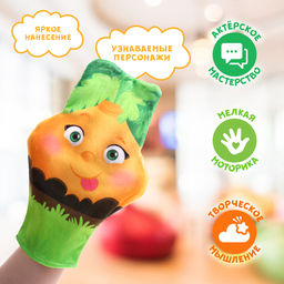 Кукольный театр ZABIAKA «Сказка: Репка», 7 кукол на руку, сценарий