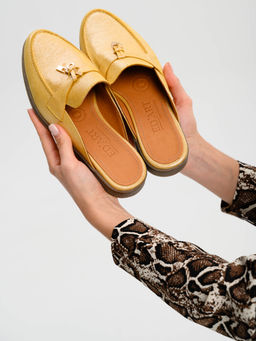 Мюли 1070.2614be.Желтый астана