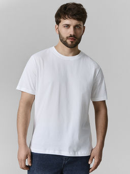 Футболка базовая мужская белая