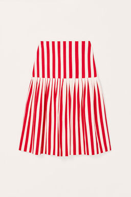 LIMITED EDITION STRIPED MIDI SKIRT - Zara фото 5