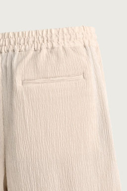 BERMUDA RELAXED FIT RELIEVE / Beige vigor? - Zara фото 8