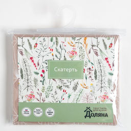 Скатерть Доляна Geometry 144х180см, 100% хлопок, 164 г/м2  фото 8