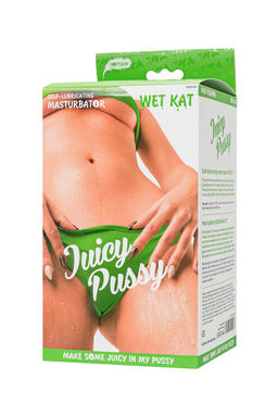 Мастурбатор самолубрицирующийся Juicy Pussy by TOYFA Wet Kat, TPE, телесный, 15 см