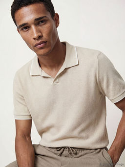 Polo Yaka Dokulu Erkek Ti??rt