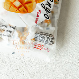 МОЛОЧНЫЕ ИРИСКИ С ЖЕЛЕЙНОЙ НАЧИНКОЙ МАНГО FRU TI MI, 320 гр