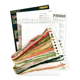 Набор для вышивания PANNA Золотая серия C-7294 Букет роз 27 х 23 см