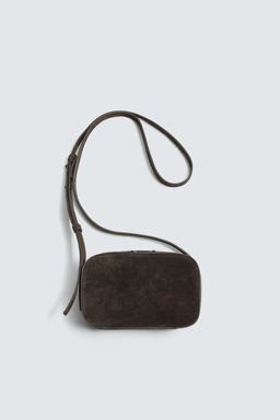 BANDOLERA PIEL / Marr?n
