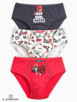 BULB3141(3шт. в упаковке) трусы для мальчиков