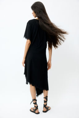 Vestido de punto con ribetes de encaje - H&m фото 4