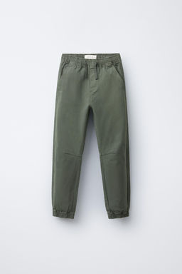 JOGGER TROUSERS WITH ELASTIC