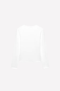 RHINESTONE LOGO T-SHIRT LUDOVIC DE SAINT SERNIN x ZARA  фото 2