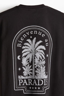 Camiseta estampada de algod?n Relaxed Fit - H&m фото 6