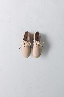 JUTE LEATHER DERBY SHOES - LIMITED EDITION - Zara фото 8