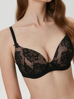 CONTE Бюстгальтер push-up на каркасах Eva RB1060 черный