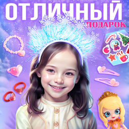 Новогодний подарочный набор Вау сюрприз, принцесса - Happy valley фото 4