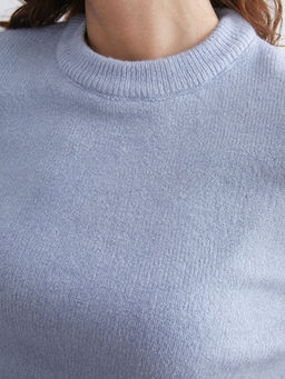 Bisiklet Yaka Kad?n Triko Kazak