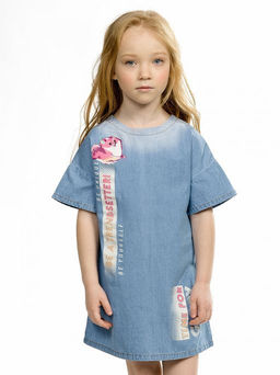 PELICAN, платье для девочек, Голубой
