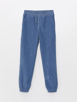 Beli Lastikli Basic Kadife Erkek ?ocuk Jogger Pantolon - Waikiki фото 3