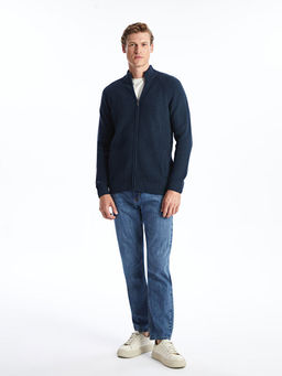 Standart Kal?p Dik Yaka Erkek Triko H?rka