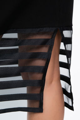 Юбка карандаш Фернандель (черная) Ю14744-10М