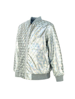 Ветровка детская серебро