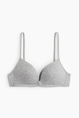 Sujetador push-up de algod?n sin aros