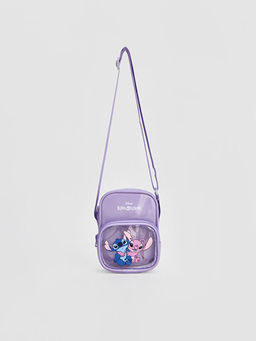 Lilo ve Stitch Bask?l? K?z ?ocuk Omuz ?antas?