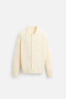 TEXTURED TERRY CARDIGAN - Zara фото 7