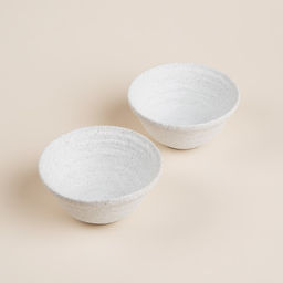 Салатники SL Home Арена Бланка, 350 мл, d=12.5 см, набор 2 шт., керамика, белые