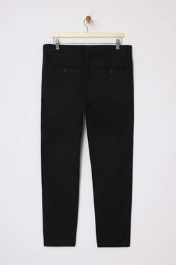 Siyah Erkek Regular Fit Chino Mevsimlik Pantolon TMNSS26PL00006 - Trendyolmilla фото 2