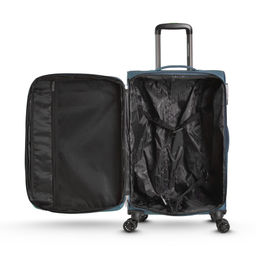 Чемодан (комплект из 3-х) , ткань, 50128 Бирюзовый