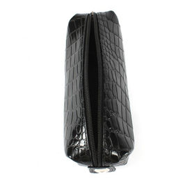 Косметичка Croco-К-721 натуральная кожа (1 отдел), черный крокодил (200) 265365  фото 3