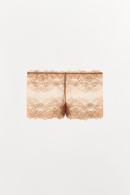 BRAGUITA CULOTTE ENCAJE / Naranja - Zara фото 5