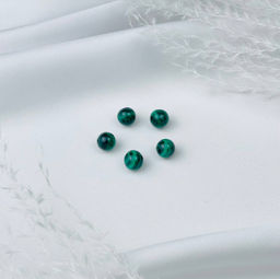 Бусины для украшений из Малахита (5 шт)