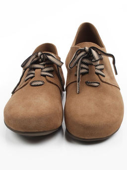03-1-5A LT. BROWN (CAMEL) Полуботинки женские (натуральная замша)