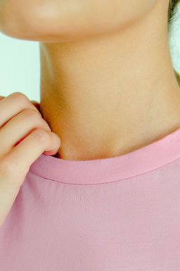 Арт. 3157 Футболка женская 42-48 (4 шт) Цвет:небесный - Калинка фото 8