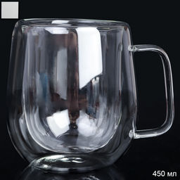 Кружка 450 мл с двойными стенками / LCWB5706 /уп 100/ - ГалеонТрейд фото 5