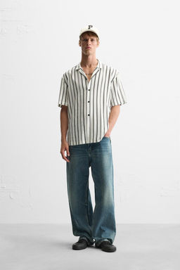 STRIPED TEXTURED SHIRT