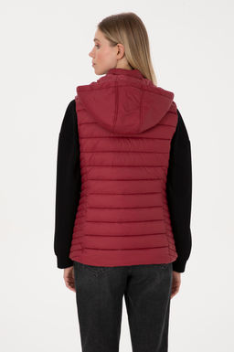 Kad_n Koyu Frambuaz Yelek - U.s. polo assn фото 5