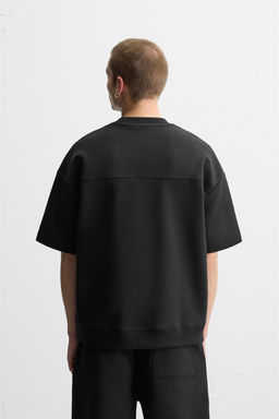 INTERLOCK TEXTURED SWEATSHIRT - Zara фото 3