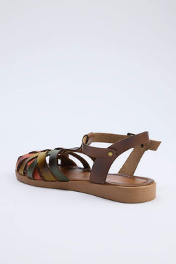 Kahverengi Kad?n Sandalet TAKSS26SD00023