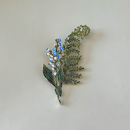 Брошь-подвеска